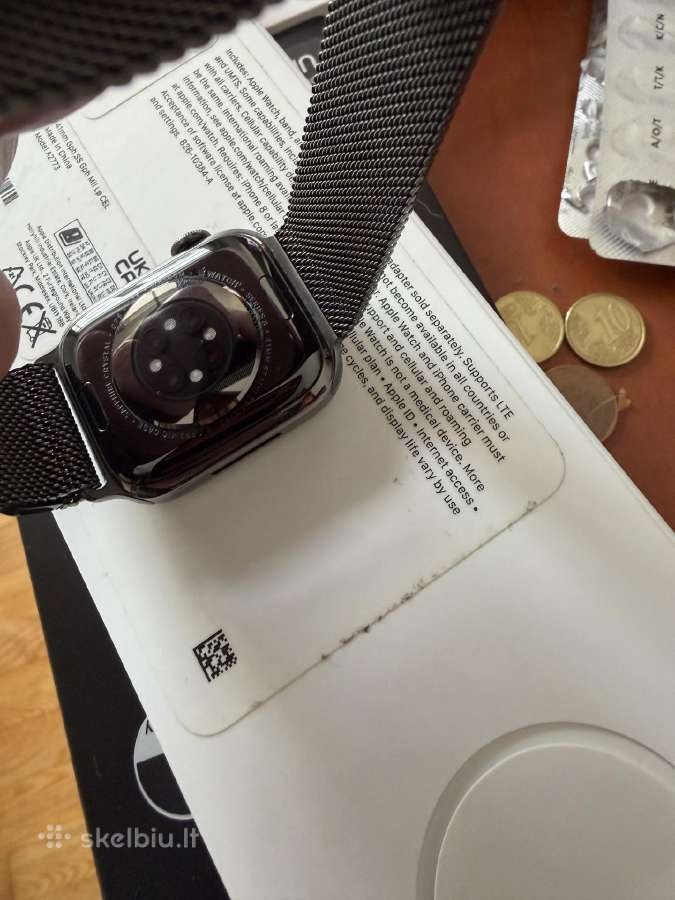 Apple Watch graphite stainless steel ceramic sapph - nuotraukos Nr. 2