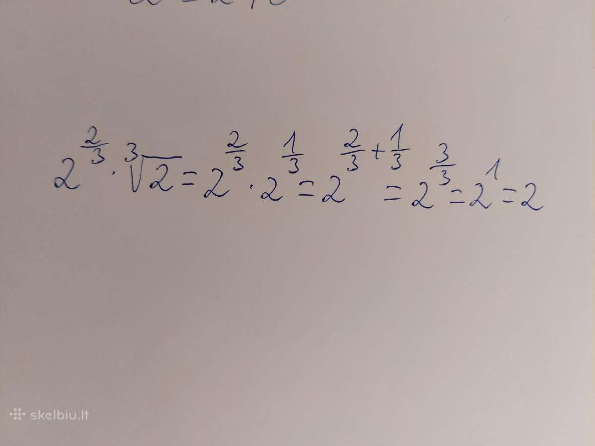 Gyvai Matematikos ir Fizikos Korepetitorius Vbe - nuotraukos Nr. 11
