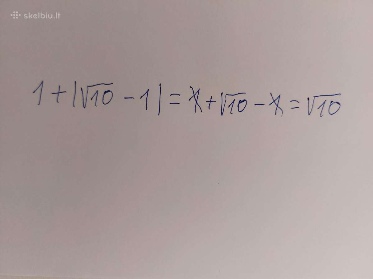 Gyvai Matematikos ir Fizikos Korepetitorius Vbe - nuotraukos Nr. 14