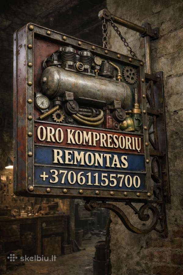 Oro kompresoriai,atsargines dalys - nuotraukos Nr. 2