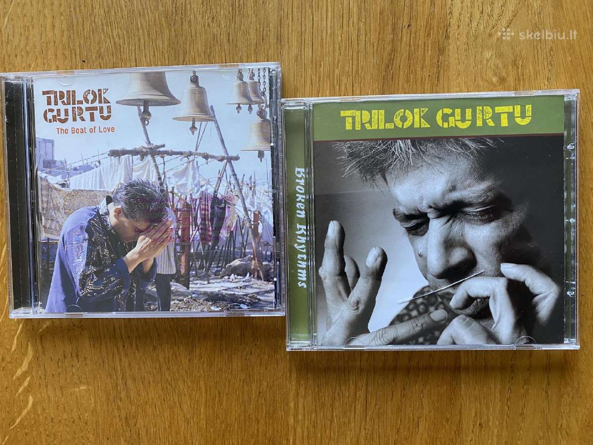 Originalūs Trilok Gurtu kompaktiniai diskai
