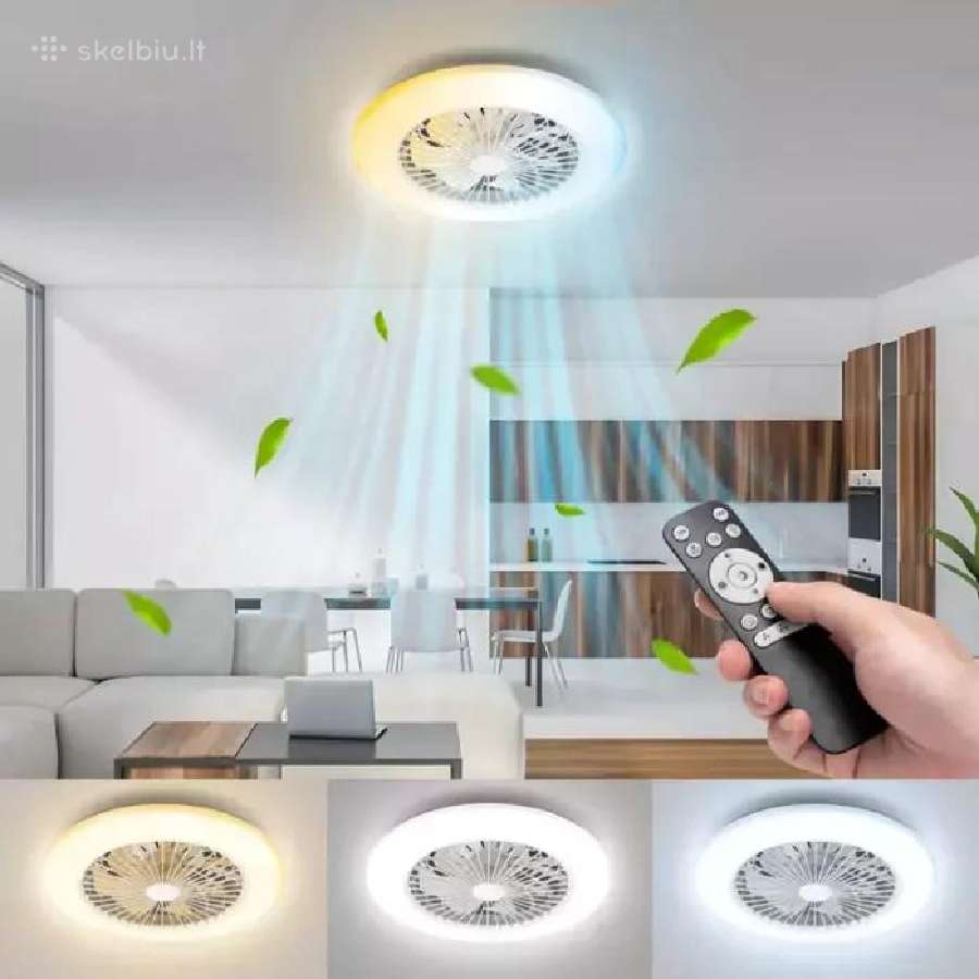 LED lempa su ventiliatoriumi - nuotraukos Nr. 2