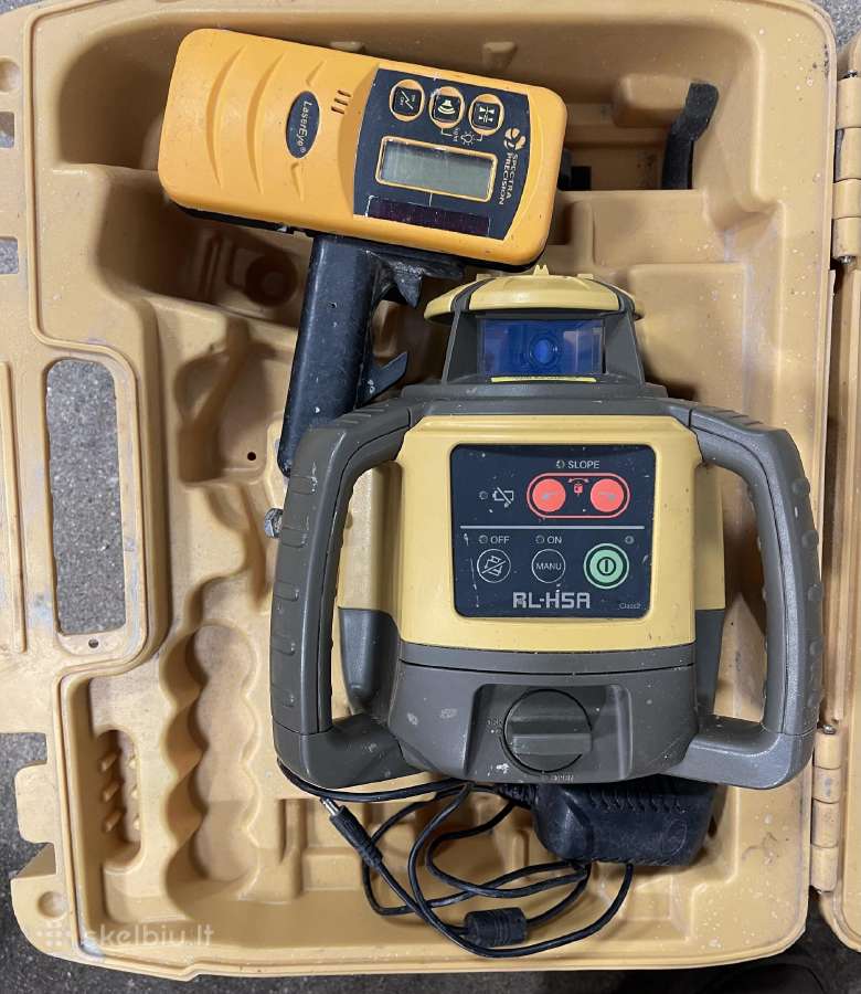 Topcon lazeris