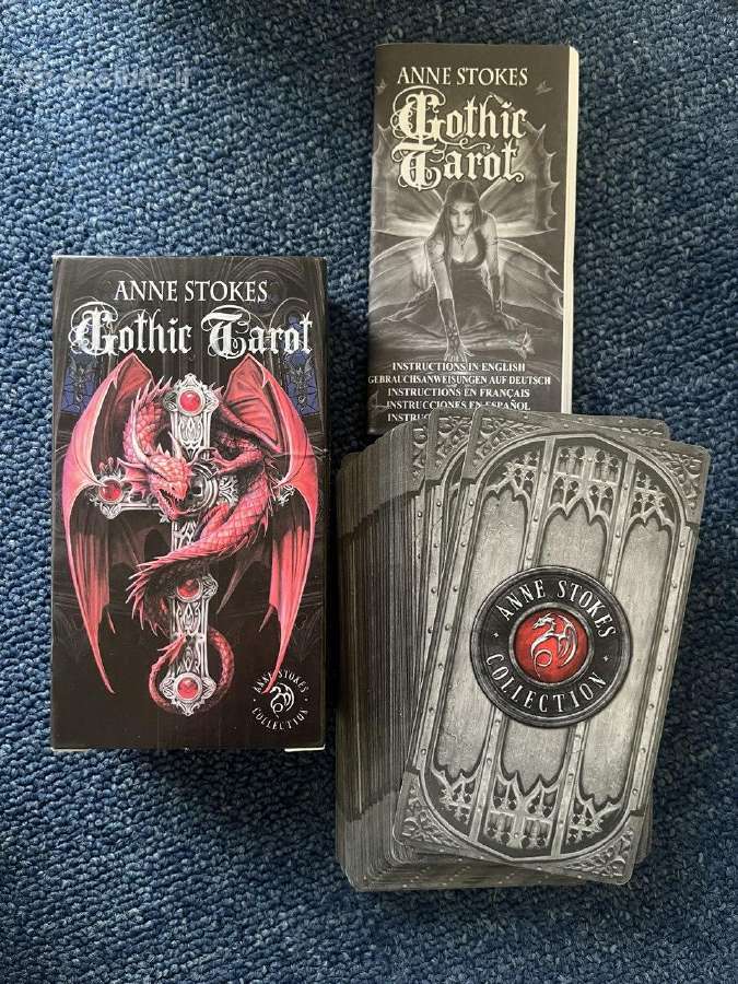 Gotikinė Taro kaladė/gothic Tarot deck Anne Stokes