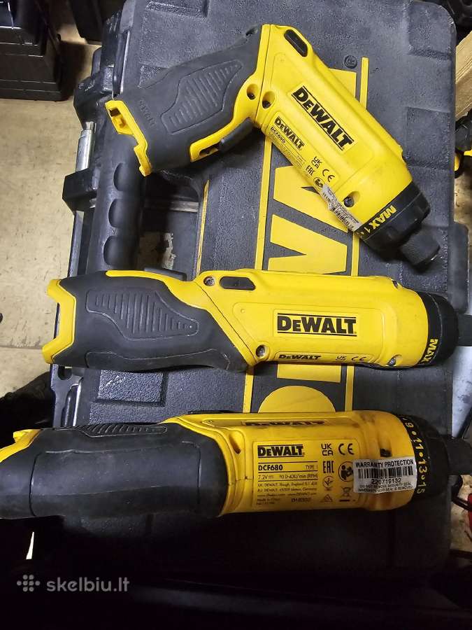 Dewalt akumuliatoriniai irankiai - nuotraukos Nr. 35