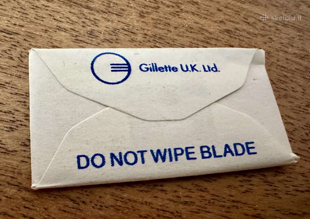 Vintažinis "Gillette" rinkinukas - nuotraukos Nr. 2