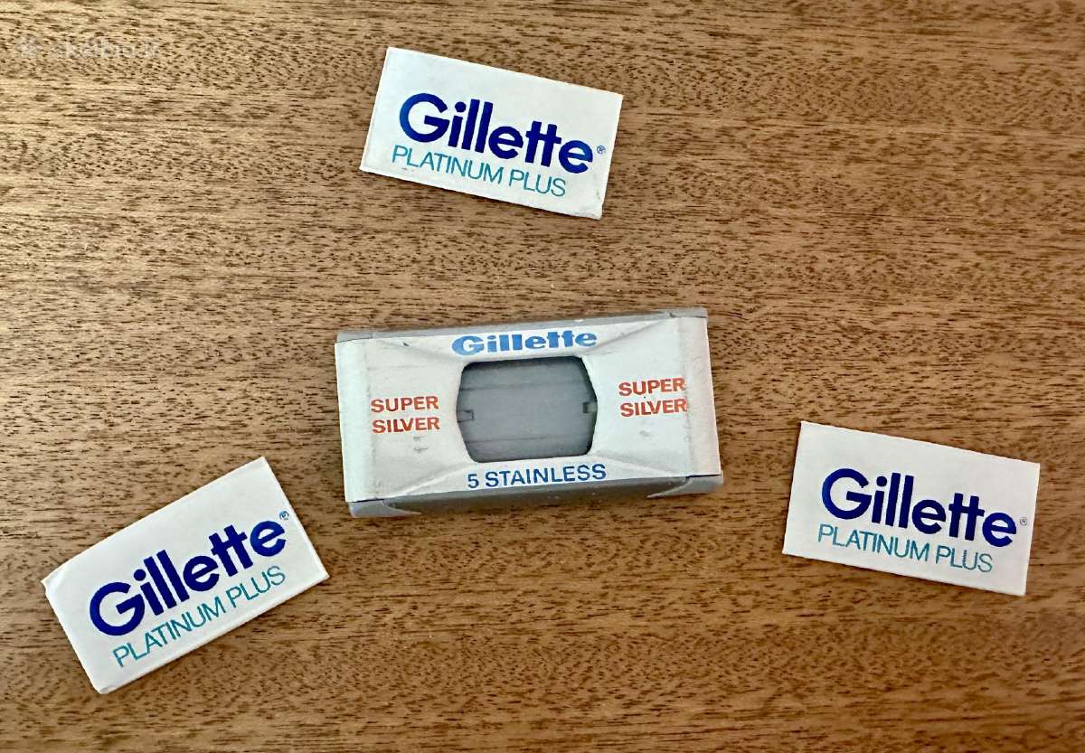 Vintažinis "Gillette" rinkinukas