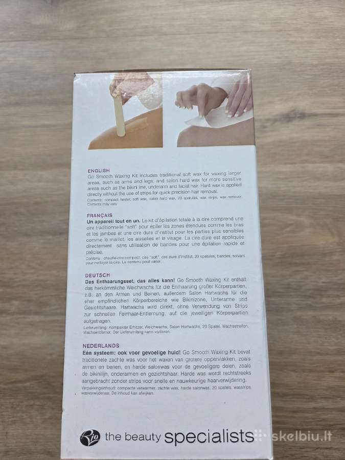 Body Waxing Hair Removal Kit šalinimo vaškas - nuotraukos Nr. 4