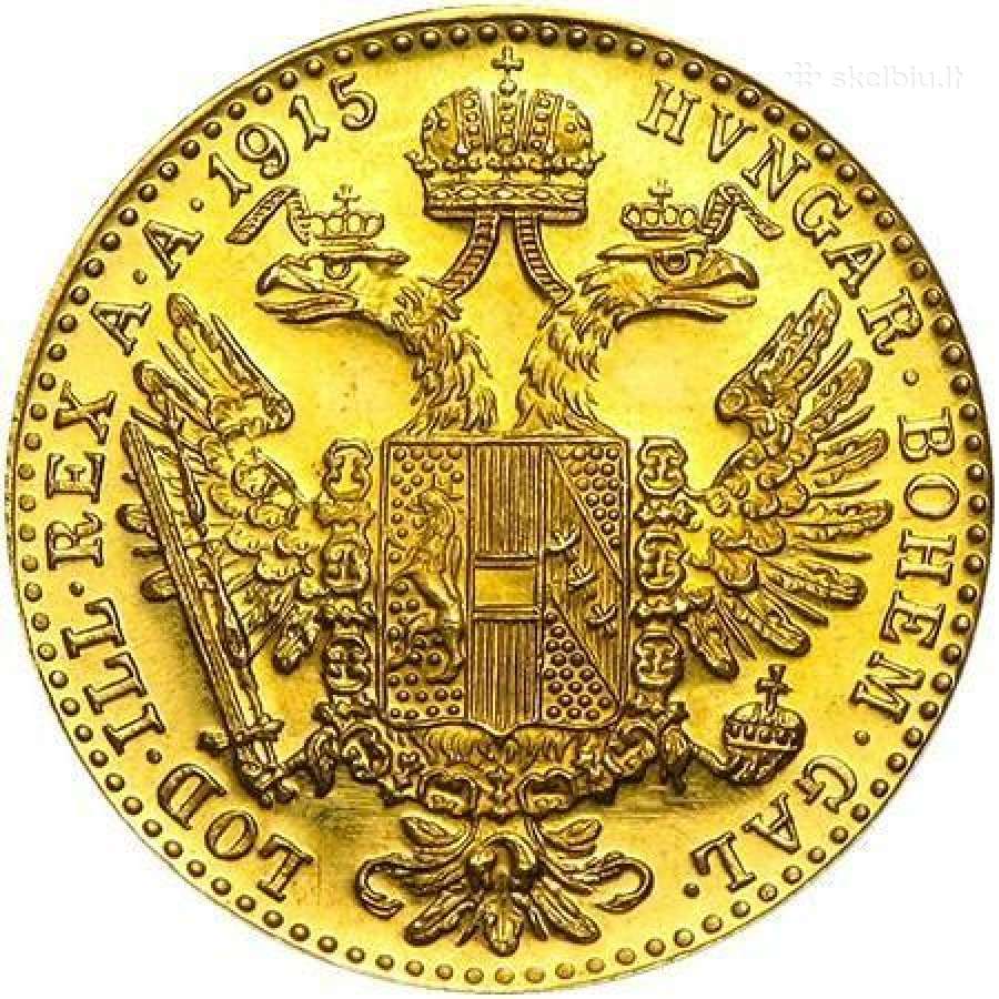 1 dukatas Austrijos Imperija auksine moneta