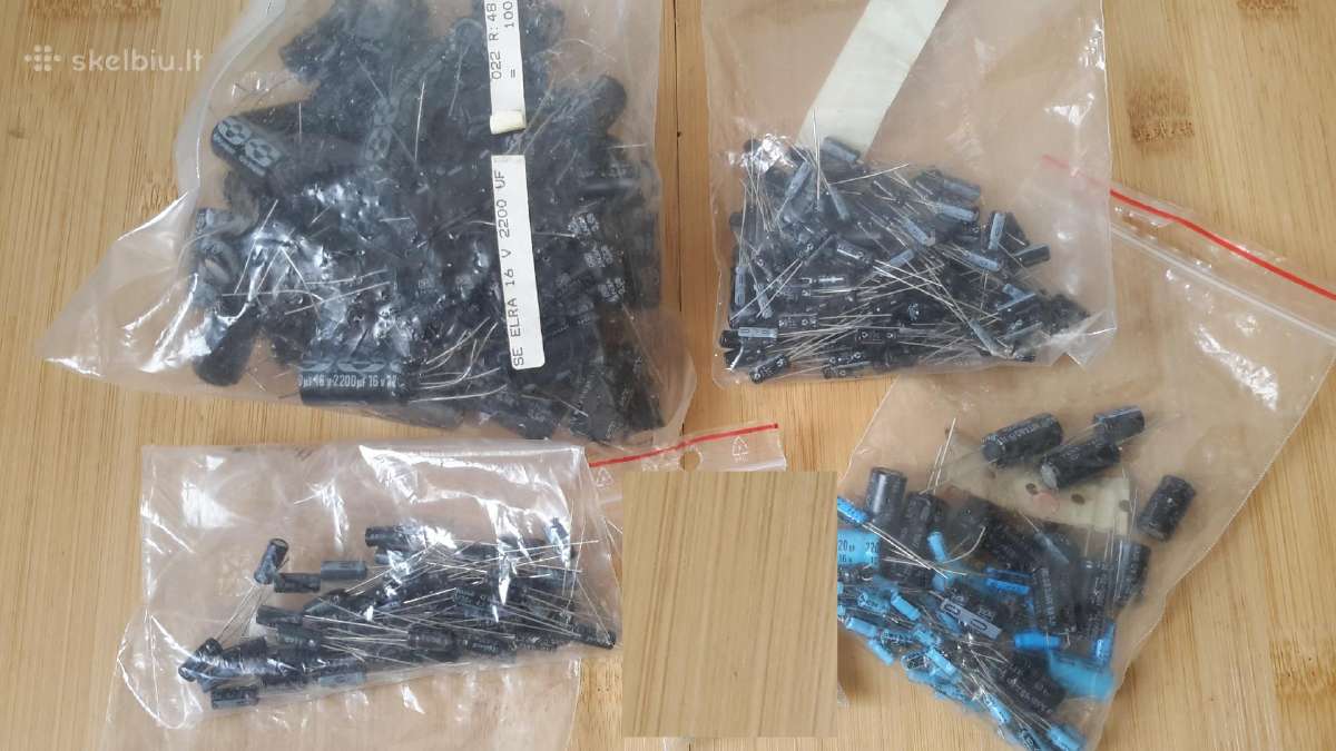 Elektrolitiniai kondensatoriai