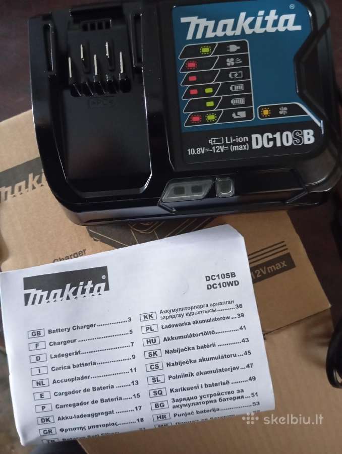 Makita Dc10sb Greitas pakrovejas