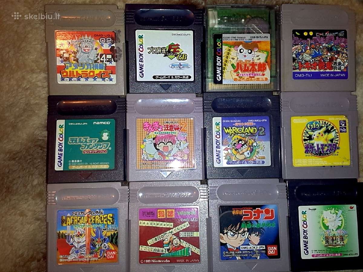 Originalūs Nintendo Gameboy žaidimai - nuotraukos Nr. 7