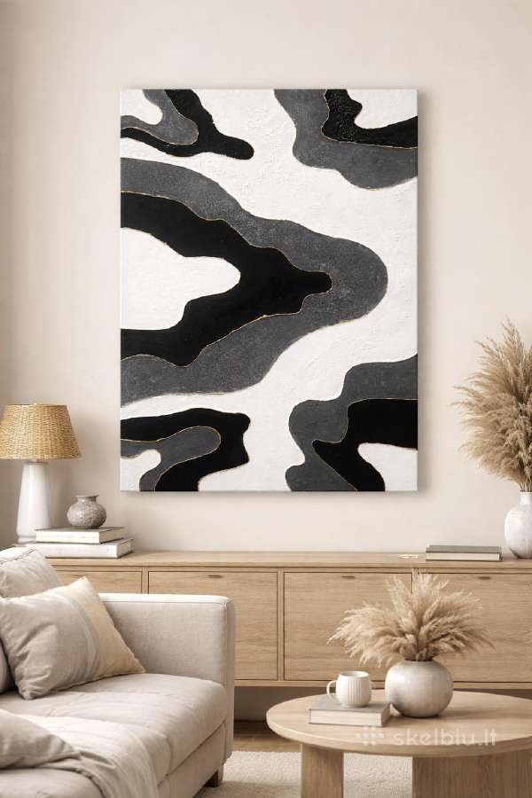 Modernus abstraktus paveikslas 75 x 115