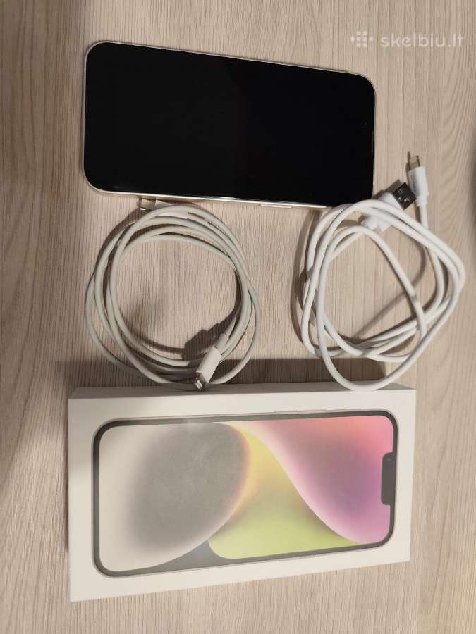 Kaip naujas iPhone 14 128 GB baltas - nuotraukos Nr. 2