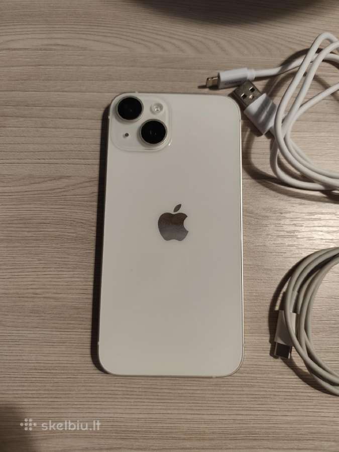 Kaip naujas iPhone 14 128 GB baltas - nuotraukos Nr. 5