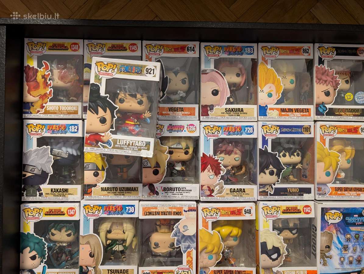 Funko Pop! kolekcija – Dragon Ball, Naruto, ir kt. - nuotraukos Nr. 2