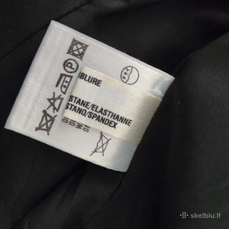"Escada" juodas vilnos švarkas moteriškas - nuotraukos Nr. 8
