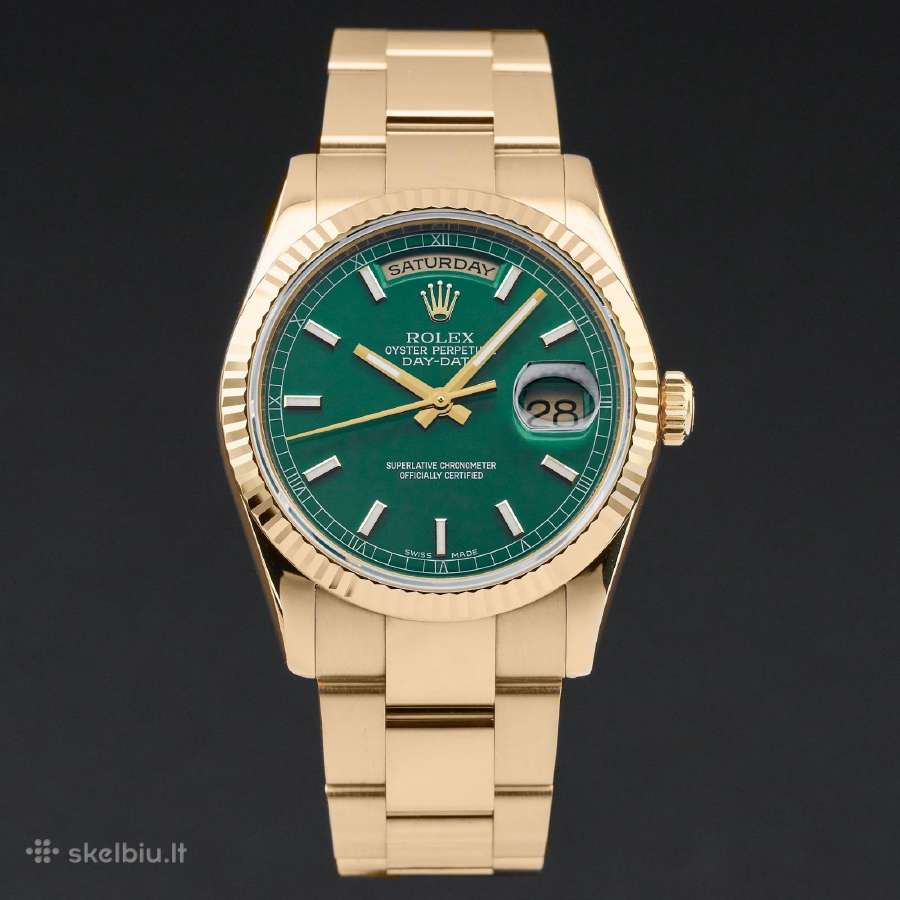 Rolex day date 36 gold - nuotraukos Nr. 2