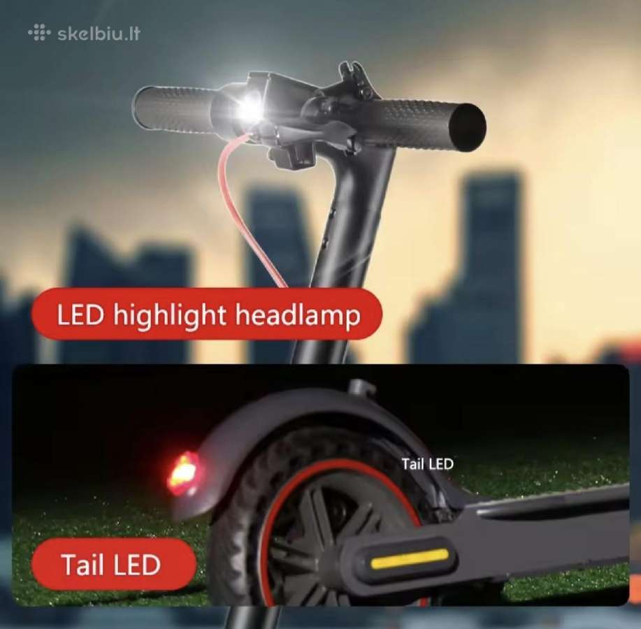 Elektrinis paspirtukas Ootd S10 ir Mk350 nauji. - nuotraukos Nr. 11