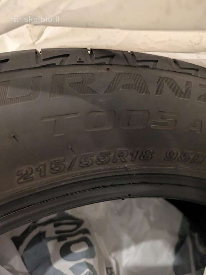 Bridgestone Turanza T005a 215/55/r18 95h - nuotraukos Nr. 2