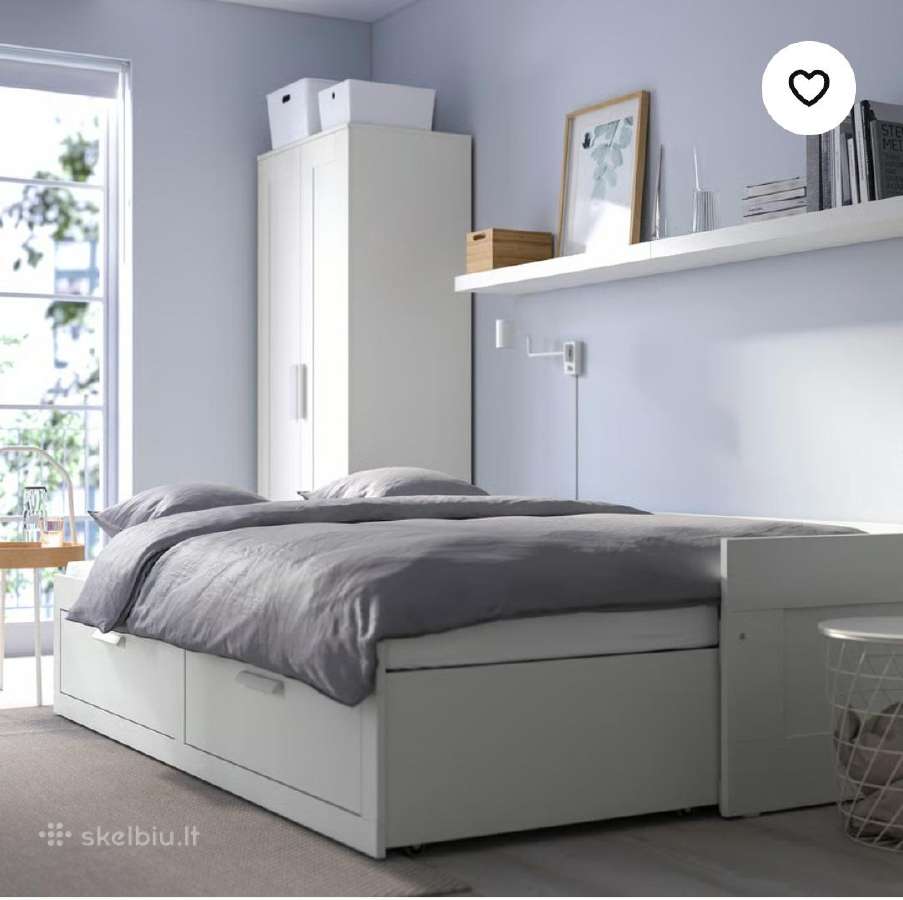 Ikea lova + Riposo čiužinys - nuotraukos Nr. 3