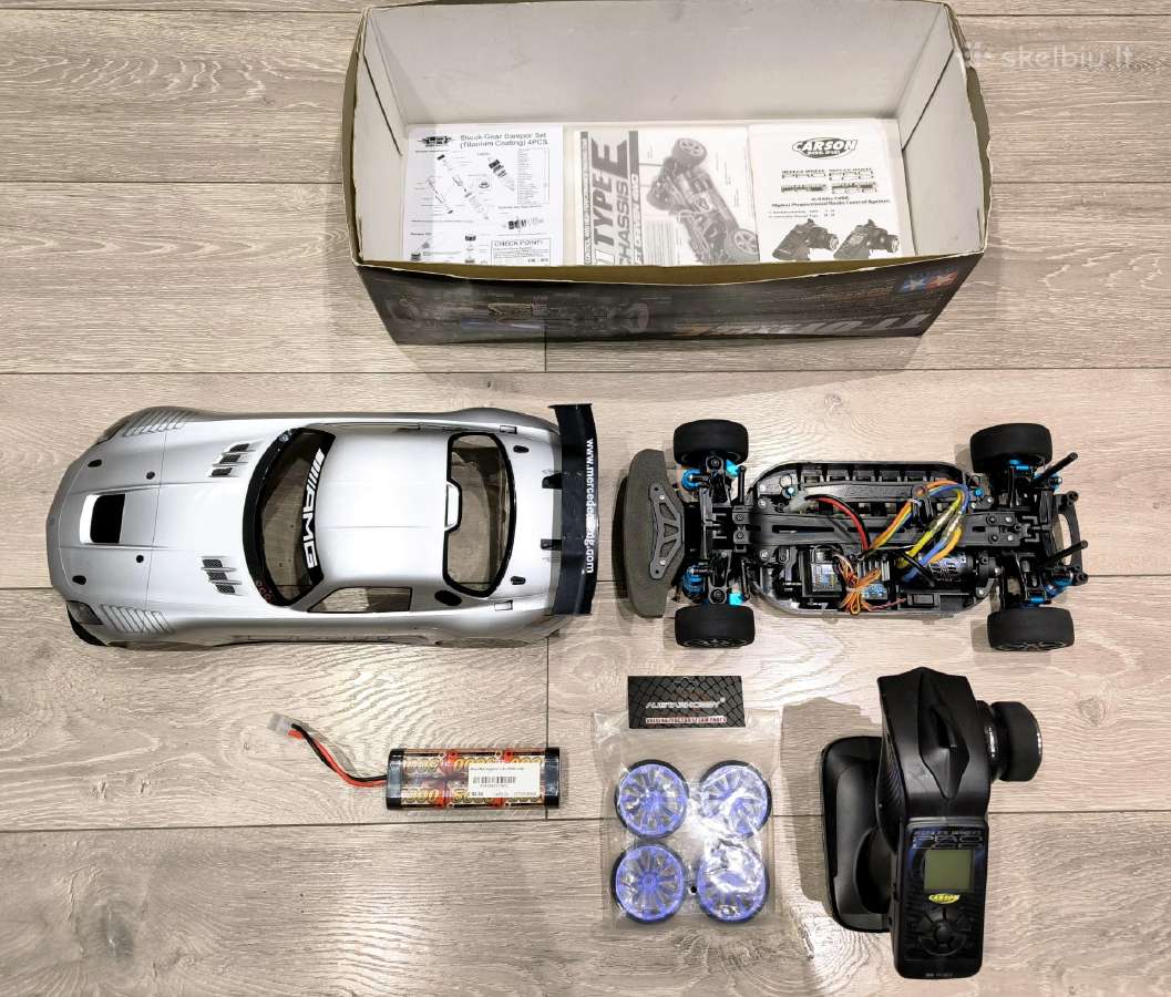 RC 1/10 on-road automodeliai - nuotraukos Nr. 24