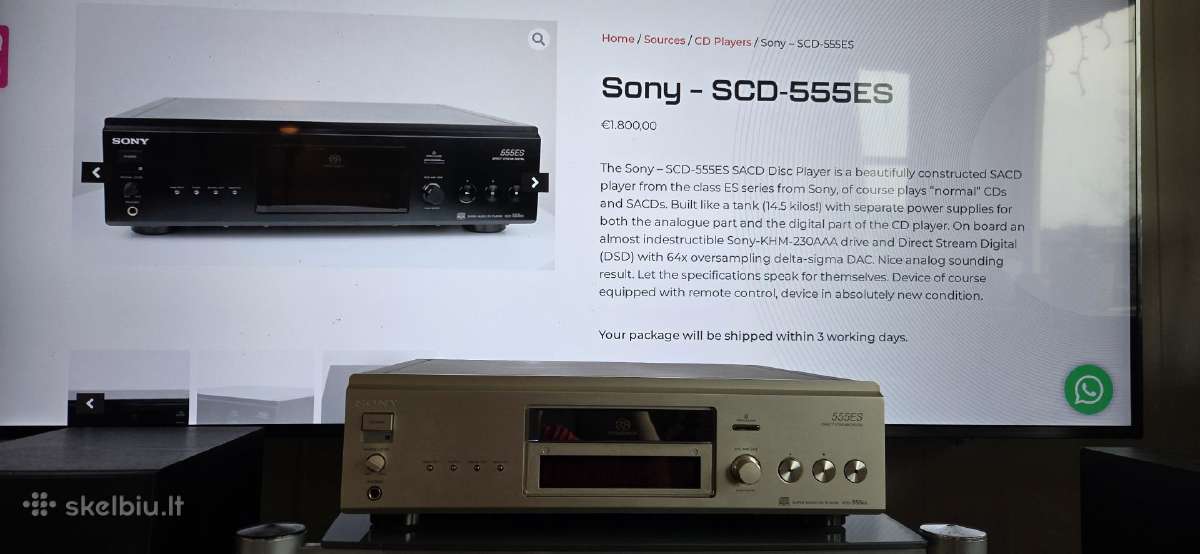 Sony Scd 555es