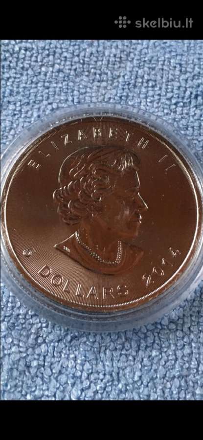 Moneta Canada 2014m. 5 dollars, sidabras(.999) - nuotraukos Nr. 2