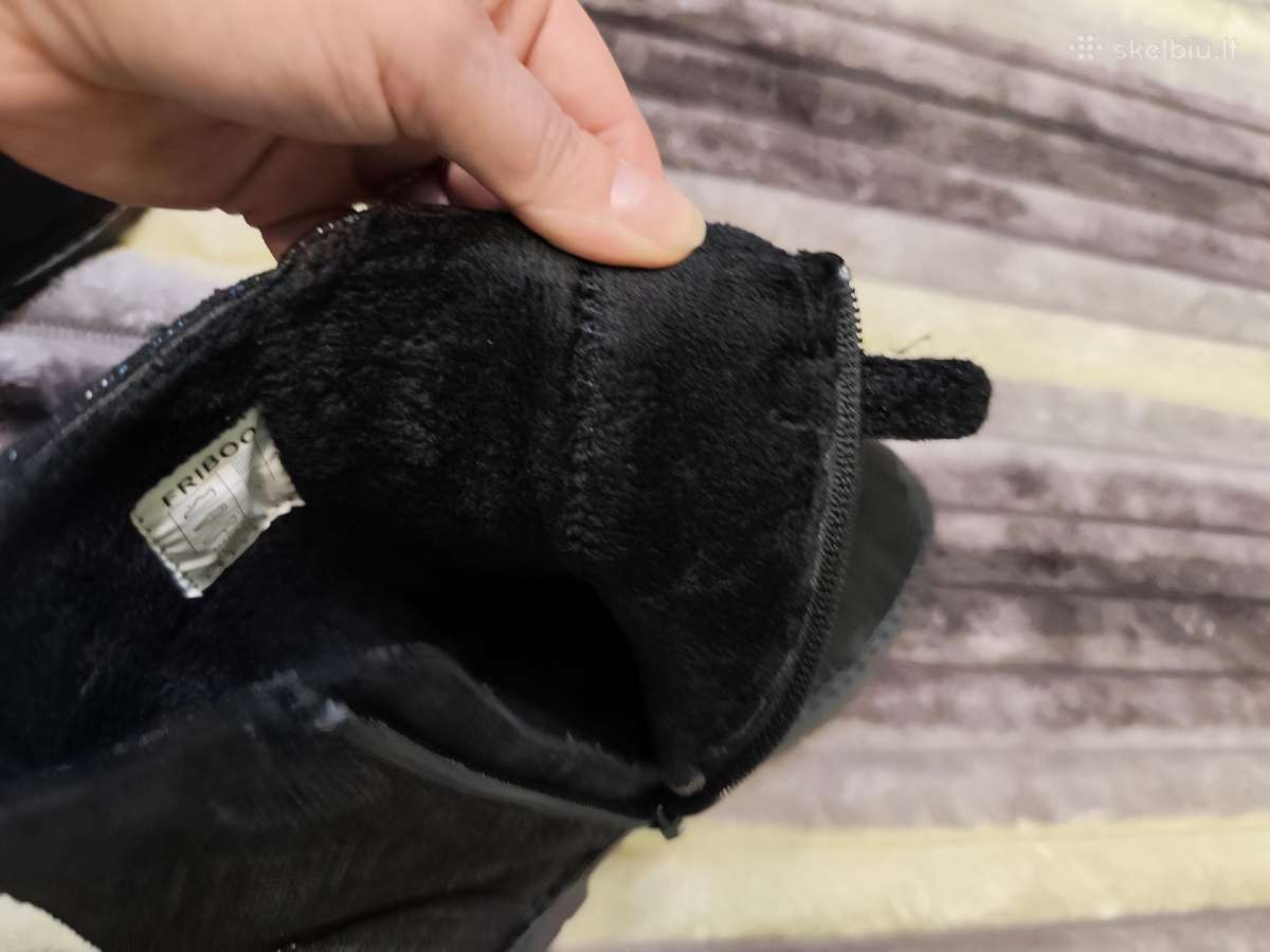 35 dydis truputį pašiltinti aulinukai su užtrauktu - nuotraukos Nr. 5