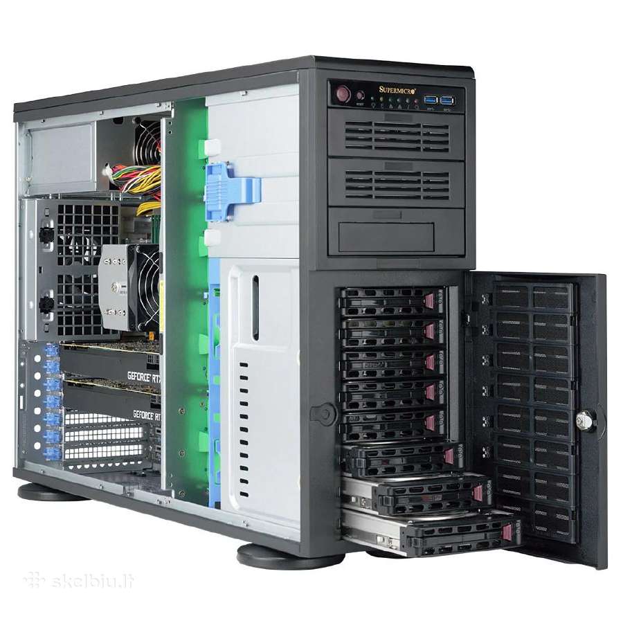 Supermicro X11spa-tf / Xeon Gold / 128gb / 64tb+