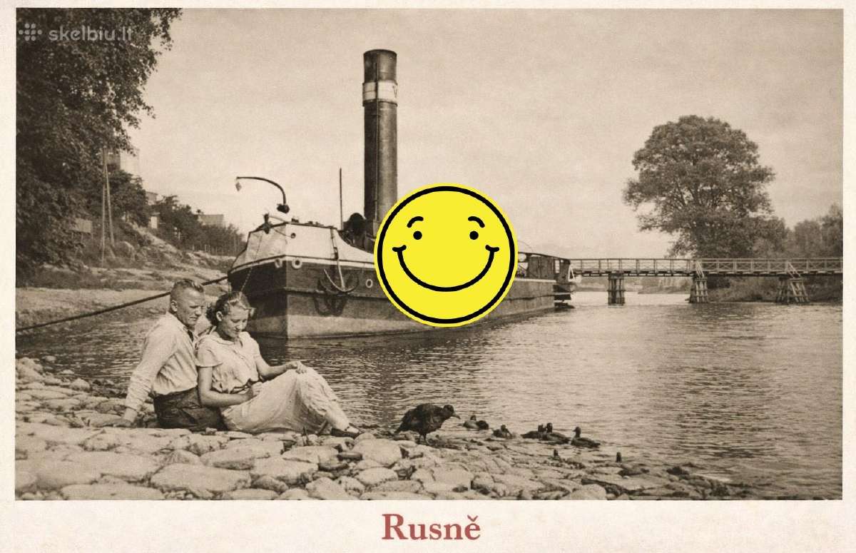 Rusne Silute Heydekrug atvirukas