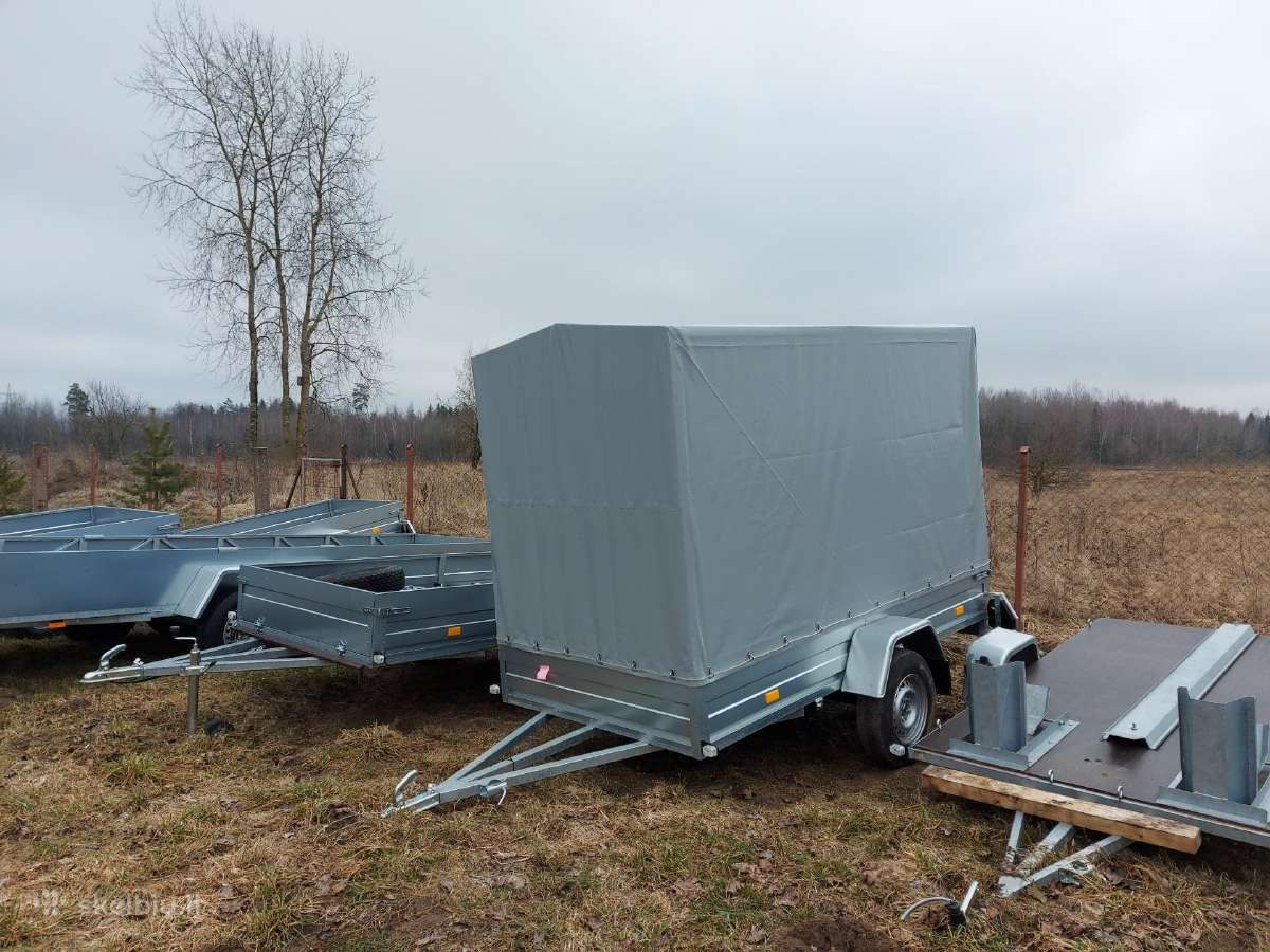 Parduodama itin tvirta 3m priekaba su tentu - nuotraukos Nr. 23