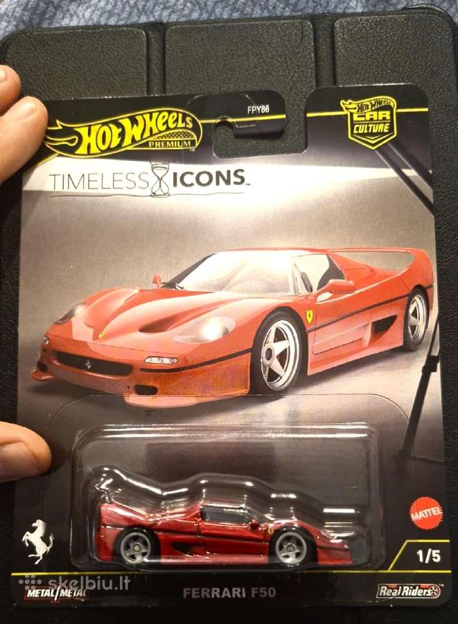 Hot wheels ferrari f50 premium