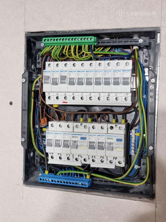 Elektrikas 12m/p.įvairūs elekt darbai-smulkūs darb - nuotraukos Nr. 14