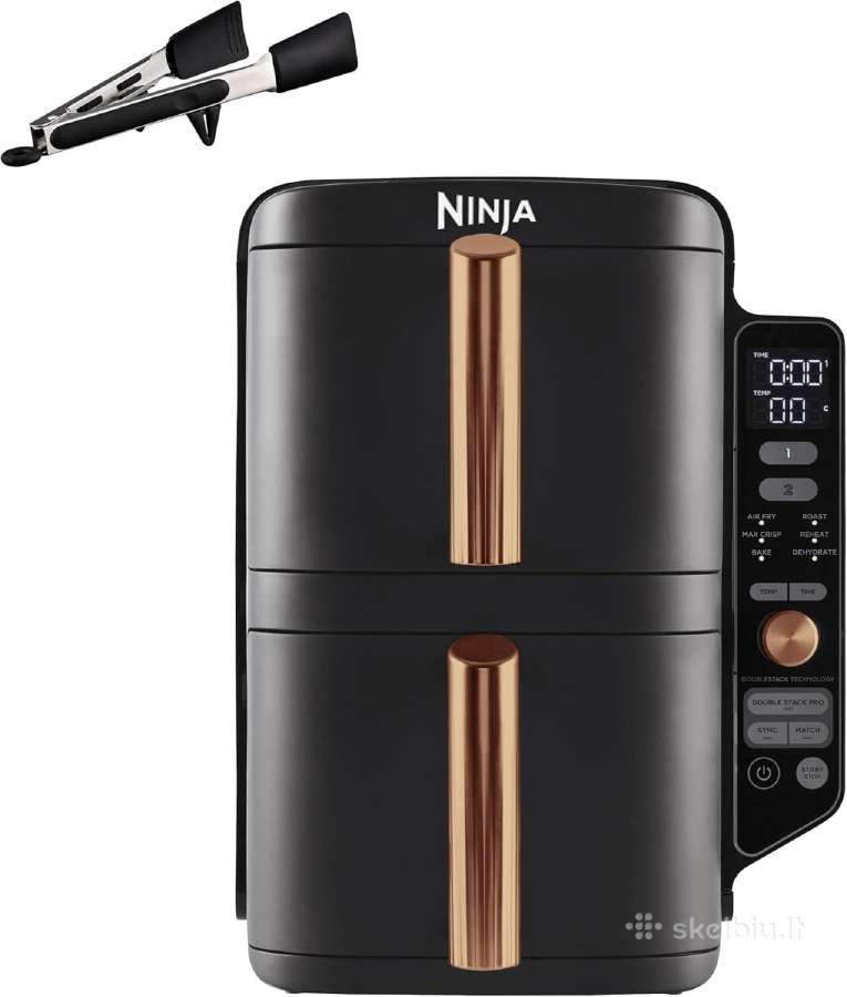 Ninja Double Stack XL karšto oro gruzdintuvė 9,5 l