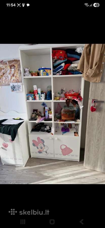 Mergaitės kambario baldai. - nuotraukos Nr. 12