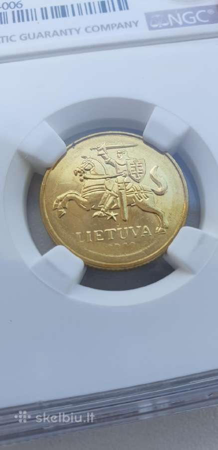 2009m. 20 centų moneta Ms 64 Mint Error - nuotraukos Nr. 4