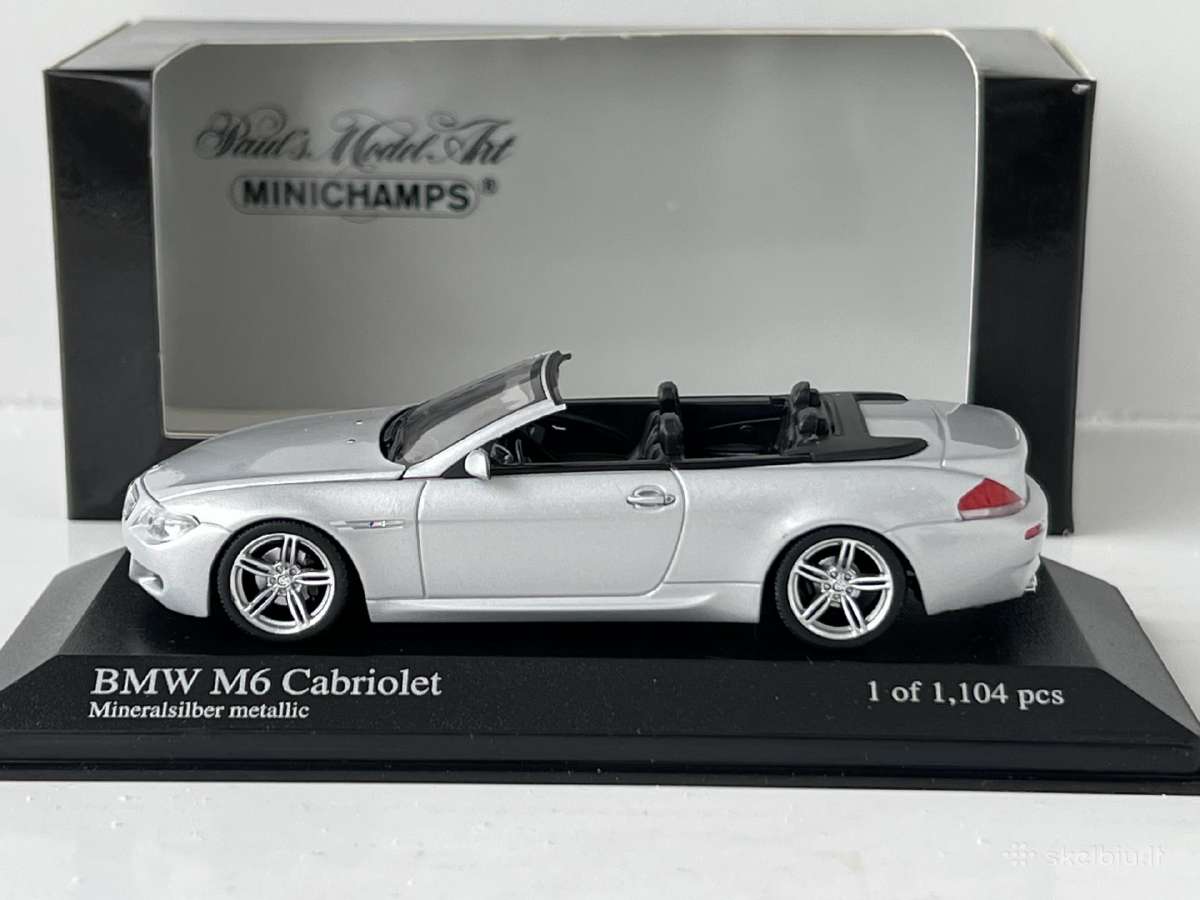 Bmw M6 cabriolet 1:43