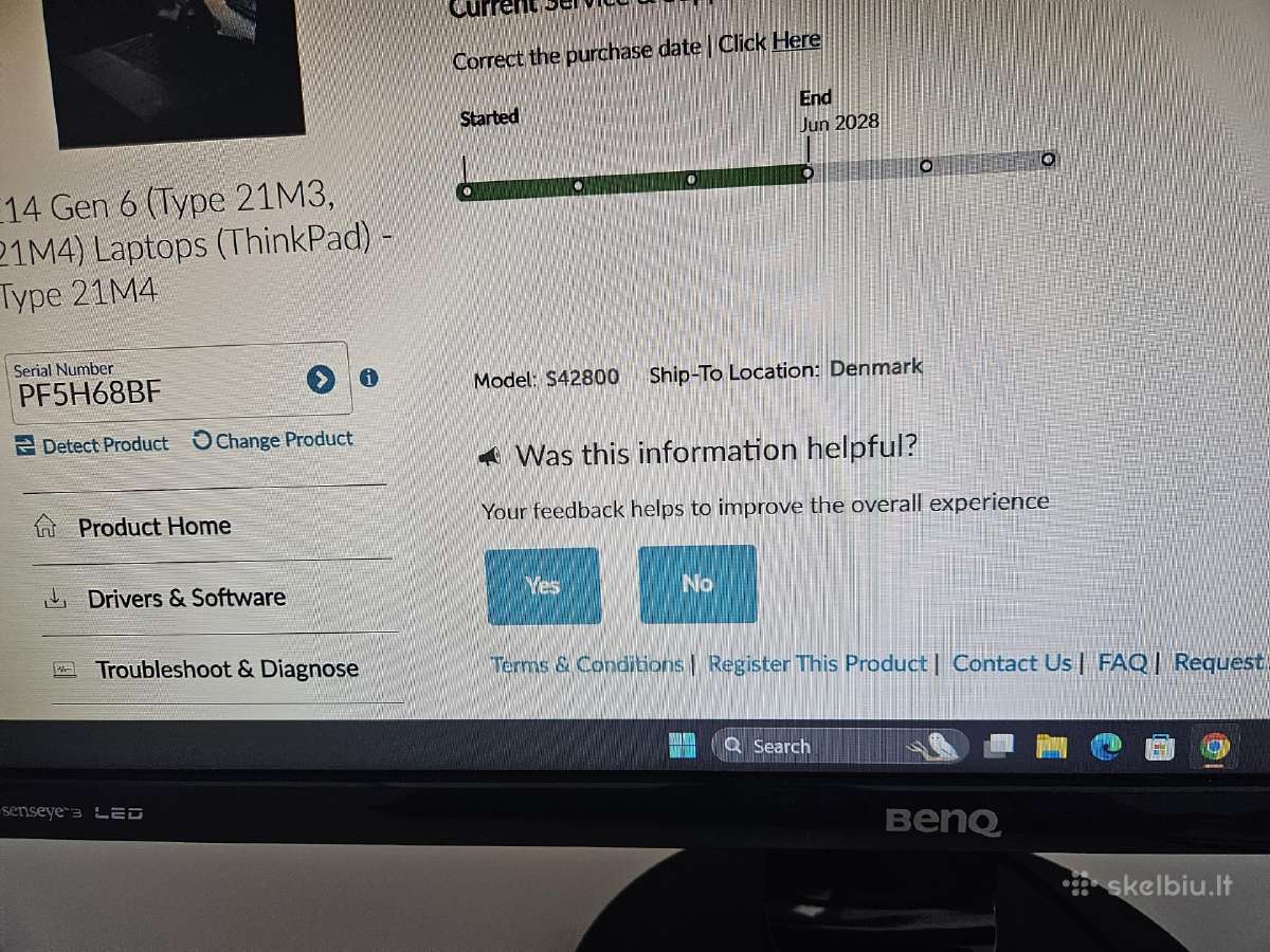 Parduodu Lenovo Thinkpad E14 Gen 6 - nuotraukos Nr. 4