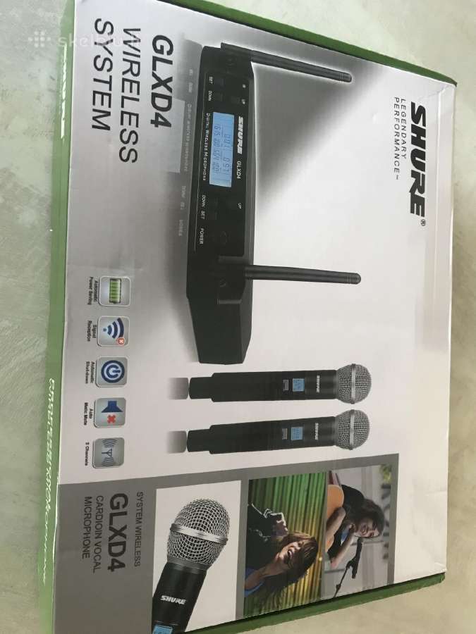 Shure glxd4+ stovai + vartai - nuotraukos Nr. 4