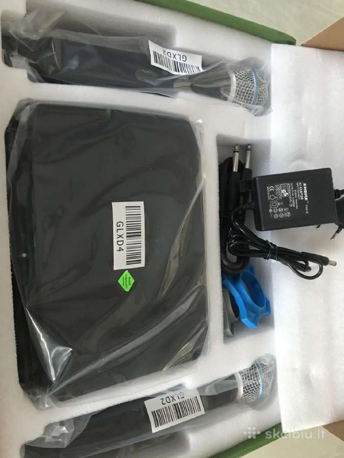 Shure glxd4+ stovai + vartai - nuotraukos Nr. 6