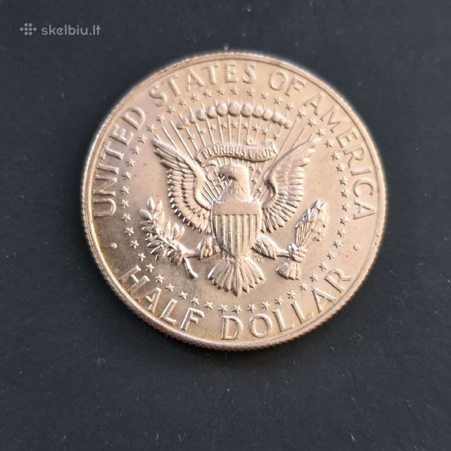 JAV Usa 1967 half dollar Ag400 - nuotraukos Nr. 2