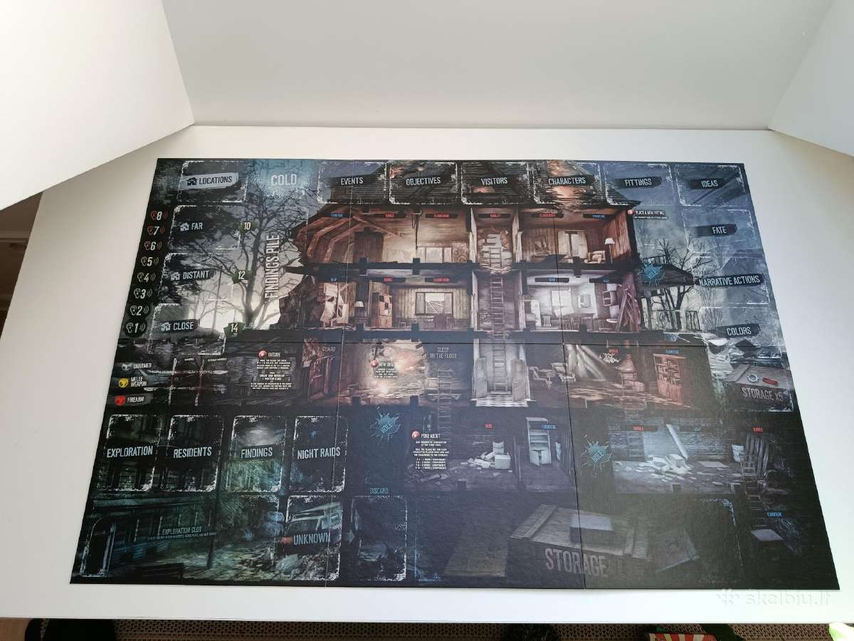 This War of Mine stalo žaidimas - nuotraukos Nr. 10