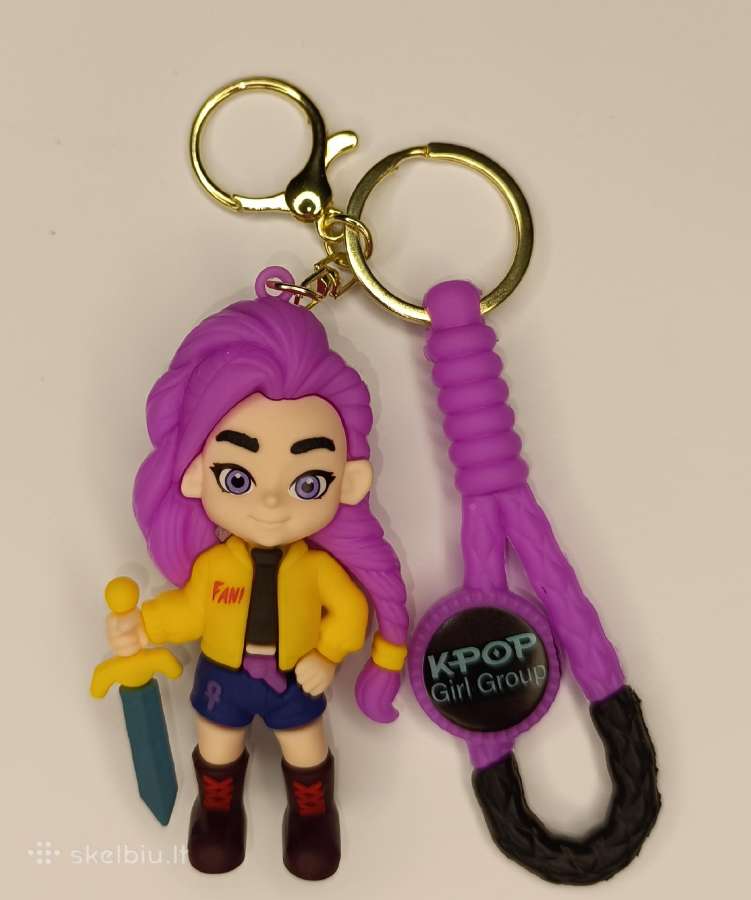 Rumi k-pop demon hunters pakabukas žaislas