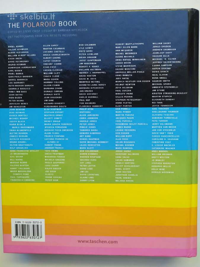 Taschen: The Polaroid Book (kolekcinis leidimas) - nuotraukos Nr. 19