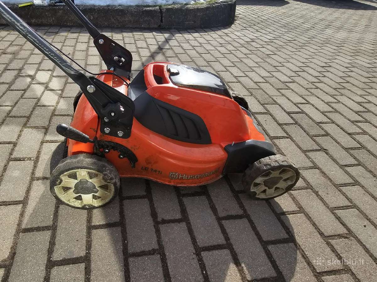 Husvarna akumaliatorinė žolepjovė ir krūmapjovės - nuotraukos Nr. 2
