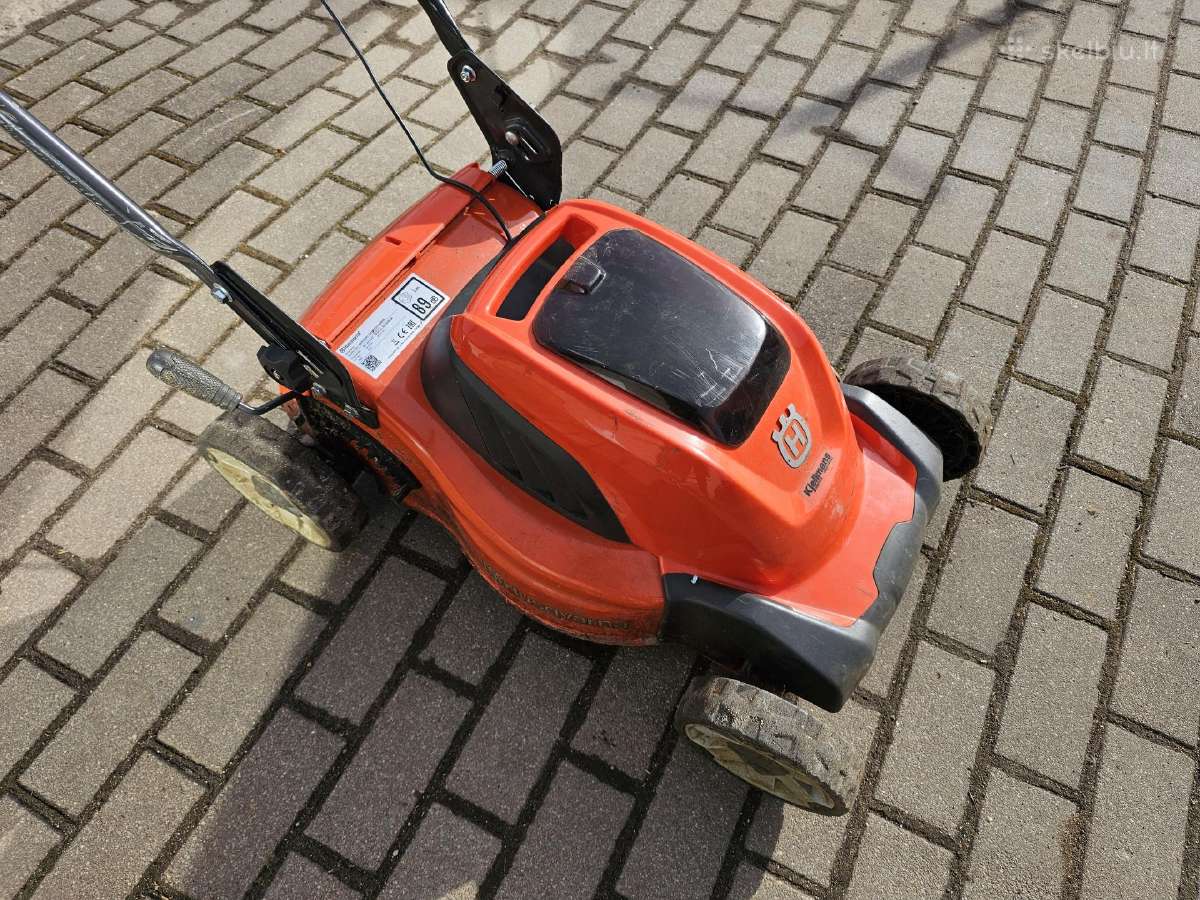 Husvarna akumaliatorinė žolepjovė ir krūmapjovės - nuotraukos Nr. 7