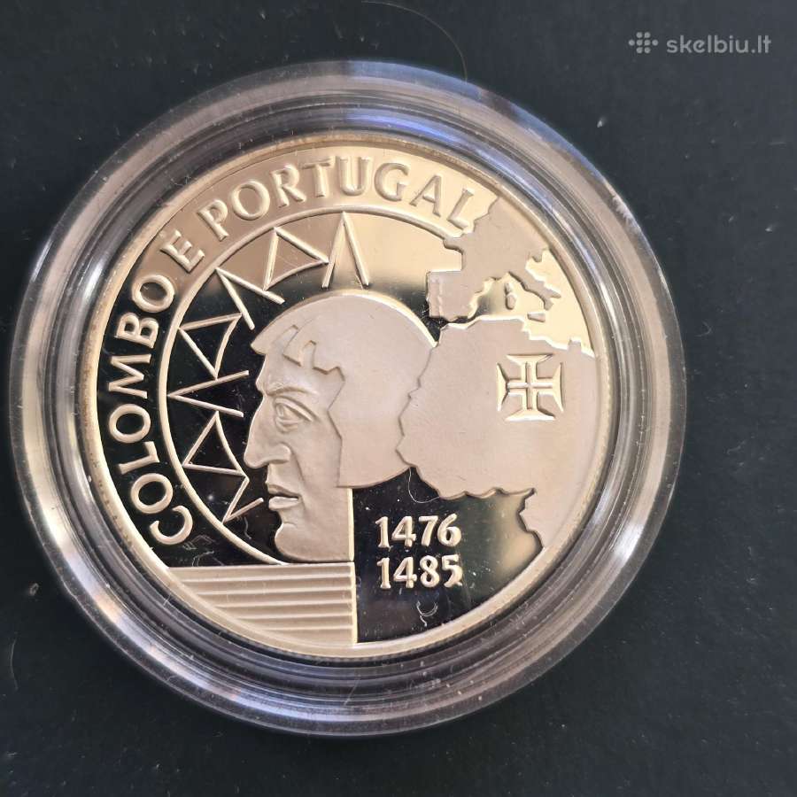 Portugalija 1991 200 escudos Ag925 26,5G