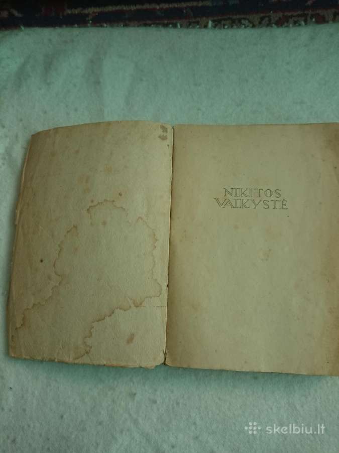 A.tolstojus Knyga Nikitos Vaikyste - nuotraukos Nr. 2