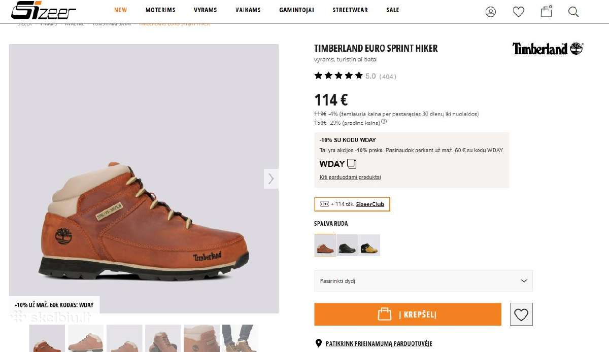 Nauji Timberland batai - nuotraukos Nr. 4
